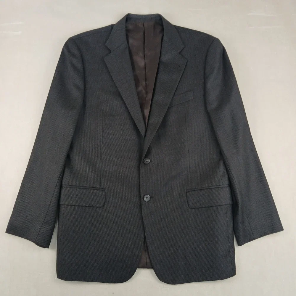 Joseph Abboud Loro Piana 42R‎ Mens Blazer Jacket Super 130s Brown 21x31